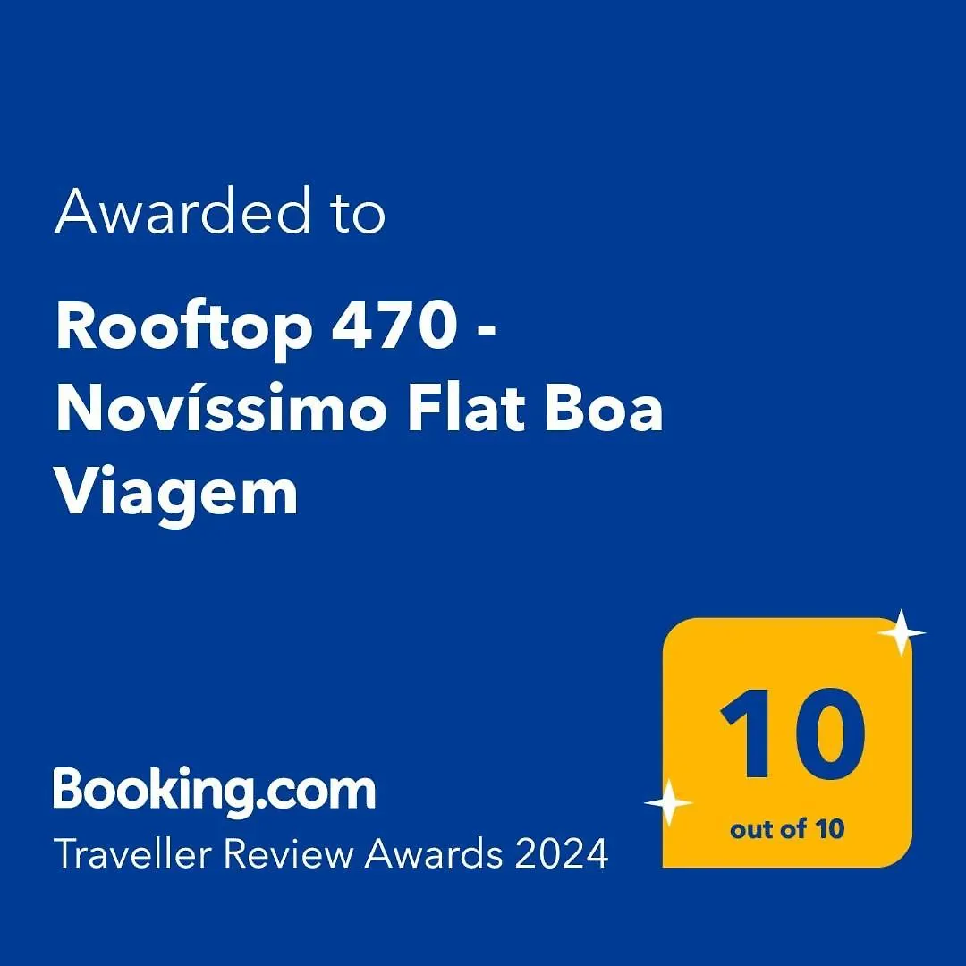Rooftop 470 - Novissimo Flat Boa Viagem Recife Brazil