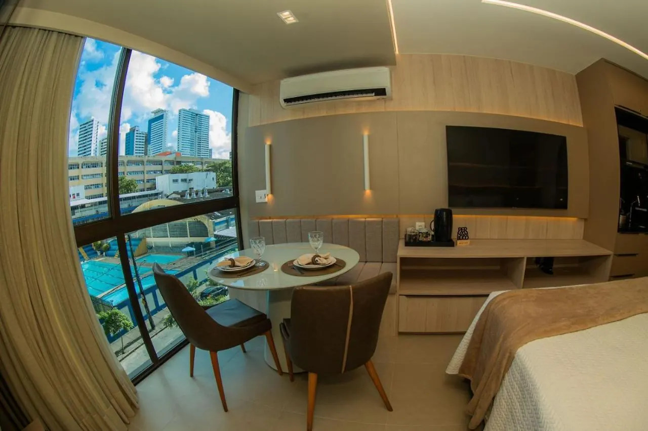 Rooftop 470 - Novissimo Flat Boa Viagem Recife Brezilya
